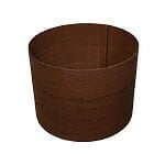 Højbed Ø80x60 cm Cortenstål