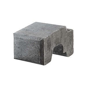 Danblokke 25x33x17 cm Sort / Antracit Normal