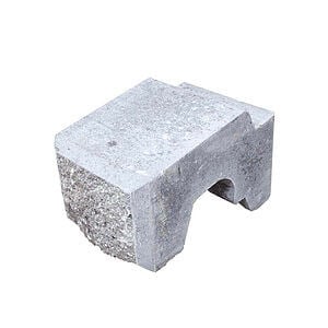 Danblokke 25x34x17 cm Grå Eksklusiv Normal