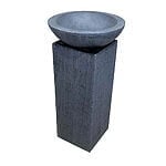 Søjle m skål "Dewi" 27x27x83 cm