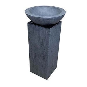 Søjle m skål "Dewi" 27x27x83 cm