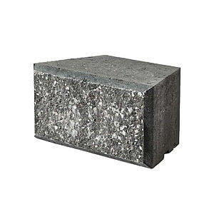 Easyblokke 18/29,5x18x15 cm Sort/Antracit Afdækning