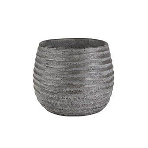 Urtepotte "Essen" 13x16 cm Grå