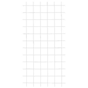 Plus Stålespailer 90x180 cm u/kant Galv Ø5 15x15 cm