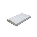 Murafdækning Glat Ende 30x49x5/7 cm Grå