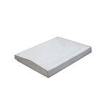 Murafdækning Glat Ende 50x49x5/7 cm Grå