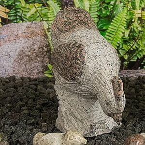 Hakkende Høne 25 cm Rosa