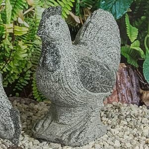 Granit Hane 28 cm Grå