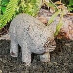 Stående gris 30 cm Rosa