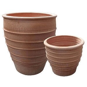 Græske krukker "Fraska" Ø 55/41 x 65/37 cm