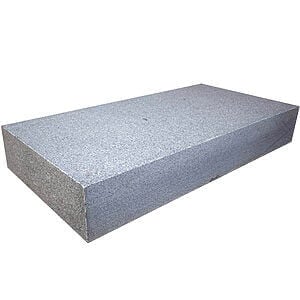 Granit trappetrin 120x60x18 cm Lige 1 trin Mørkegrå G654Q