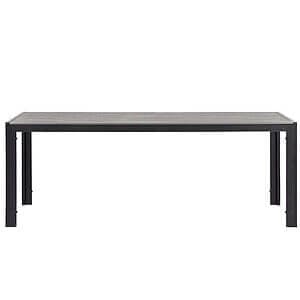 Havebord 205x90 cm i aluminium og polywood