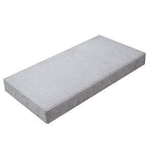 Havefliser 25x50x5 cm Grå