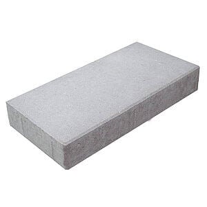 Havefliser 25x50x8 cm Grå