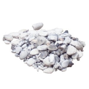 Hvide sten 4 - 16 mm 1000 kg bigbag