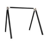 Gyngestativ Luksus 268x260x225 cm - ekskl. gyngesæder Trykimprægneret grundmalet sort