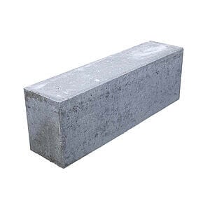 Albertslundkantsten 15x30x60 cm Grå vandret overside