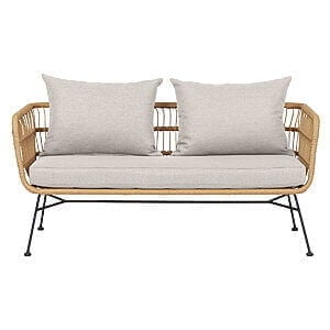 Sofa 2 personer "Karla" m hynder B142xD72xH62 cm
