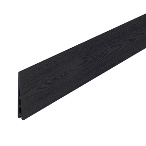 Mini Klink Kompositprofil 180x2,5mm Antracit Sort - bræt