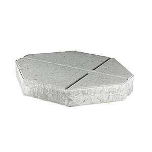 Knækfliser 7x40x50 cm Grå