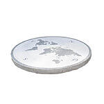 Kompassten "Verden" D70xH4 cm