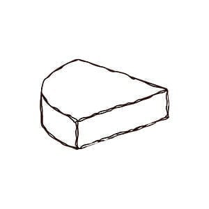 Herregårdssten Ø50x5 cm Gråmix Centersten kvarte