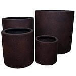 Letvægtskrukke "kobber" S/4 Ø55/45/35/26 H55/45/35/26