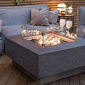 Ildbord "Manhattan" 91x91x40 cm