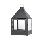 Sort Lanterne "Mega Quadro" 32x32x52 cm