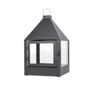Sort Lanterne "Mega Quadro" 32x32x52 cm
