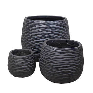 Miro krukke Grå D20-43xH17-19 cm