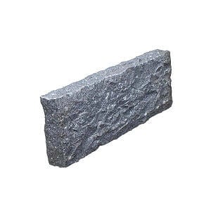 Granit kantsten 8x25x50 cm mørkgrå G654Q