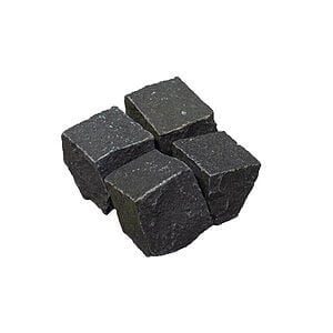 Granit chaussesten "Mosaik" 6x6x4-6 cm Sort G684