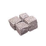 Granit chaussesten "Mosaik" 6x6x4-6 cm Rød G354