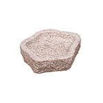 Fuglebad rund naturform Ø30 Rosa