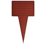 Planteskilt - Hvis du er nød til at spørge….. 10x19 cm