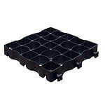 Ecoraster E50 – sort 33x33x4 cm