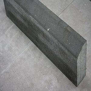 Rabatkantsten 12x29x100 cm Grå lige