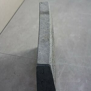 Fortovskantsten 9/12x30x78 cm Grå R. 6 m. indvendig