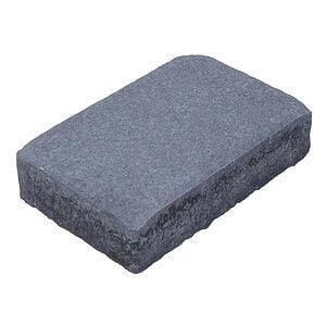 Bryggersten / røjbølsten Sort / Antracit Normalsten 14x21x5 cm