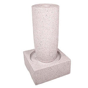 Vandsten med bassin 75 cm Rosa - komplet sæt