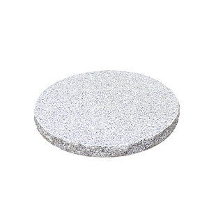 Trædesten lysgrå Ø30xH3 cm