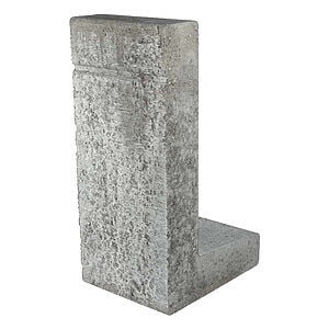 SB-Palisader 33x25x58 cm Grå