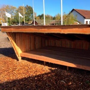 Shelter "Skovly" 210x370 cm