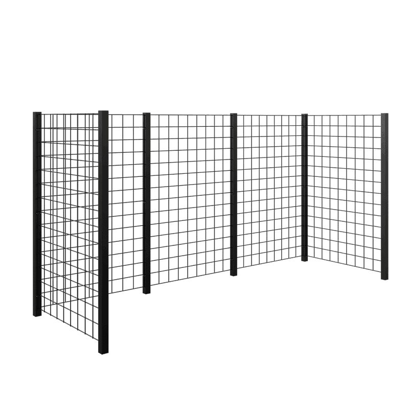 skraldespand espalier sort