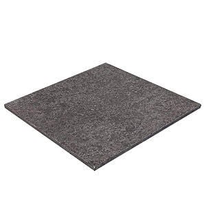 Granit trappeflise 40x40x1,2 cm Sort G684