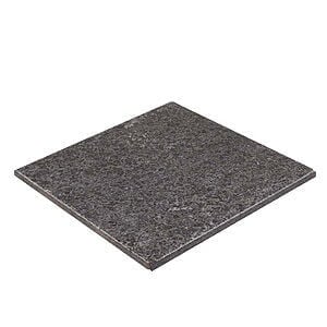 Granit trappeflise 30x30x1,2 cm Sort G684