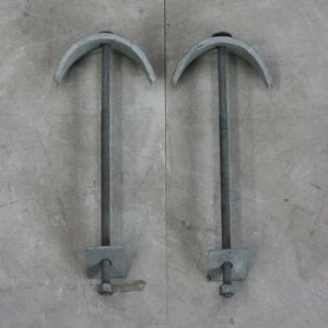 Spændebeslag til 12 m. flagstang i træ