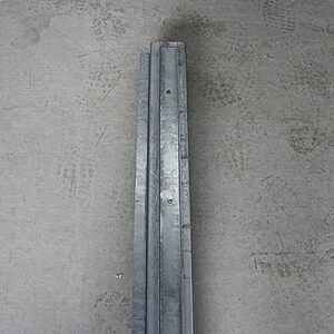 Galvaniseret Stålstolpe Hjørne 8x8 cm