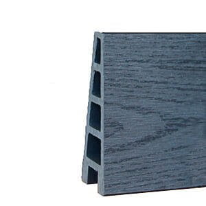Klinkeprofil bræt Antracit 4,5x10x189 cm - bræt
